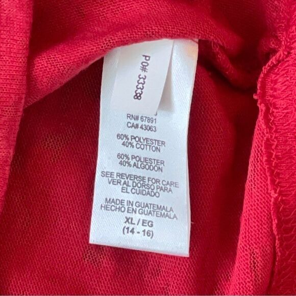 USA Olympic Team Red Burnout T-Shirt • Youth Size XL • NWT - Picture 7 of 8